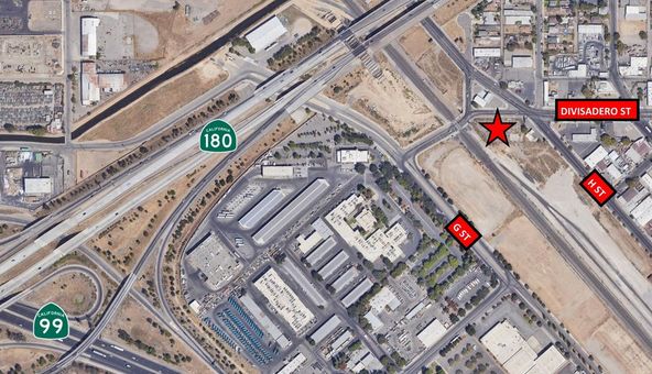 ±0.76 Acres of Vacant Mixed-Use Development Land: 510 E Divisadero , Fresno, CA 93721